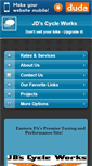 Mobile Screenshot of jdscycleworks.com